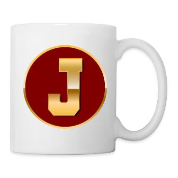 Letter J - Mug - white - Right