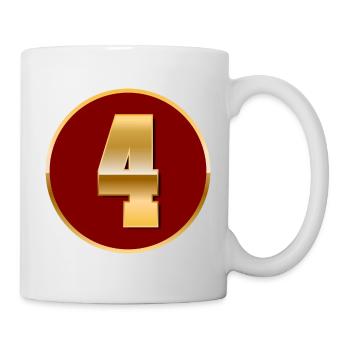 Numéro d’or 4 - Mug blanc - blanc - Droite
