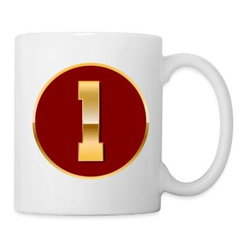 Numéro d’or 1 - Mug blanc - blanc - Droite