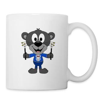 PANTHER - ZAUBERER - MAGIER - MAGIE - TIER - Tasse - Weiß - Rechts