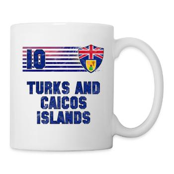 Turks and Caicos Islands Football Team - Mug - white - Right
