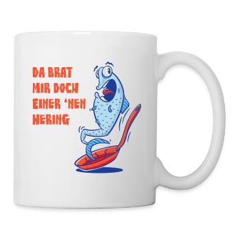 Brathering - Tasse - Weiß - Rechts