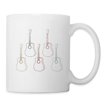 Basse Guitariste Musicien Bassiste - Mug blanc - blanc - Droite