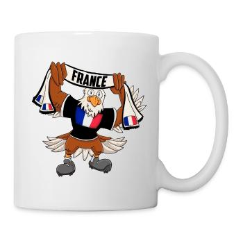 France Eagle - Mug - white - Right