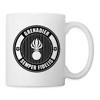 Grenadier - Tasse - Weiß - Rechts
