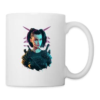 Wunderschöne Punk-Frauen für Gaming-Liebhaber - Tasse - Weiß - Rechts