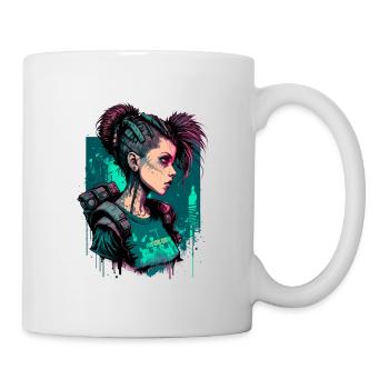 Stunning punk Girl for Video Game Fans - Mug - white - Right