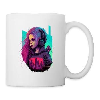 Amazing Design Of A Stunning Women - Mug - white - Right