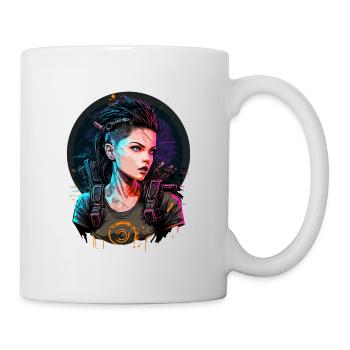 Breathtaking Punk Women le cadeau simple pour Gamer - Mug blanc - blanc - Droite