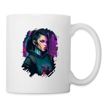 Beautiful Punk Girl the perfect present for - Mug - white - Right
