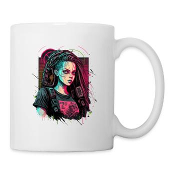 Beautiful Punk Girl das perfekte Geschenk für - Tasse - Weiß - Rechts