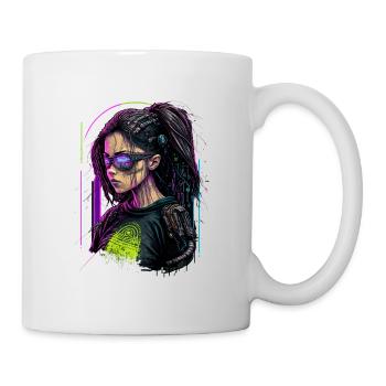 Fearsome Punk Lady the simple birthday gift for - Mug - white - Right