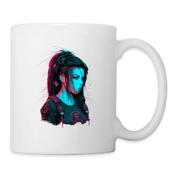 Breathtaking Digital Painting of a Science - Mug - white - Right