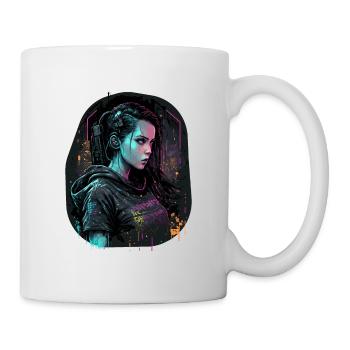 Atemberaubendes Punk Girl das ideale Weihnachten - Tasse - Weiß - Rechts