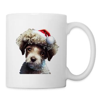 Lagotto Romagnolo Weihnachten - Tasse - Weiß - Rechts