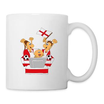ENGLAND - FUßBALL - WELTMEISTERSCHAFT - FANS - Tasse - Weiß - Rechts