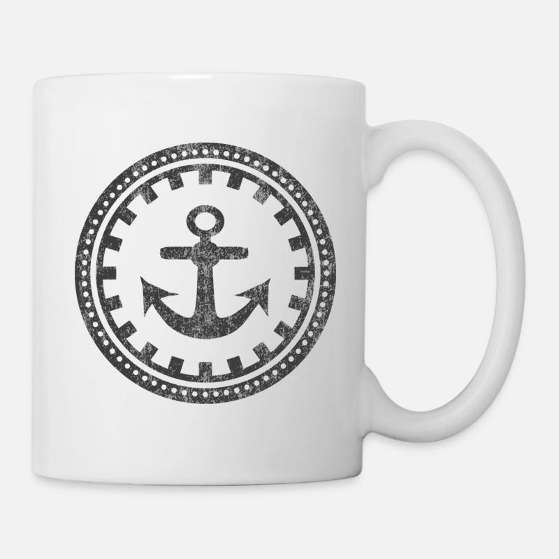 Anker - Tasse - Weiß