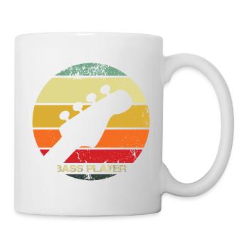 Bass Player - ebass - Bassgitarre - Tasse - Weiß - Rechts
