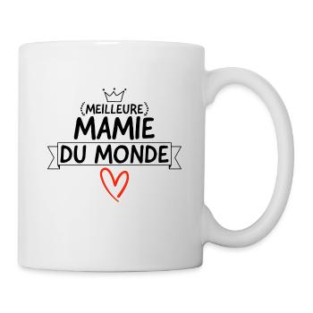 Meilleure mamie du monde. - Mug blanc - blanc - Droite