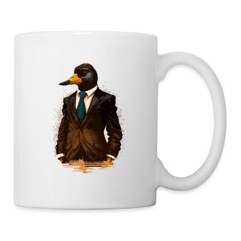 Drôle de canard - Mug blanc - blanc - Droite