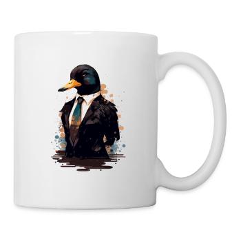 Duck wearing Clothes - Mug - white - Right