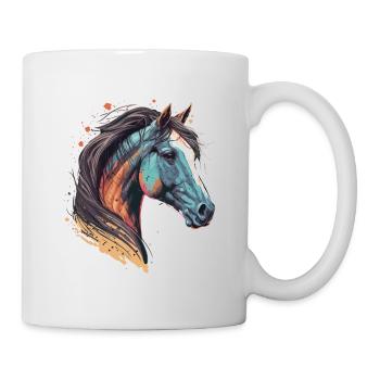 Stallion Head - Mug - white - Right