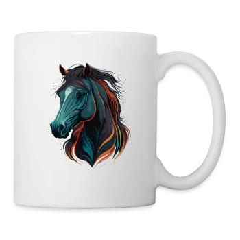 Morgan Horse Head - Mug - white - Right