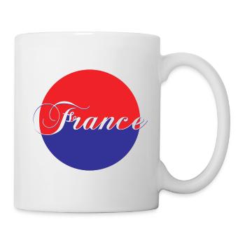 France - Mug blanc - blanc - Droite