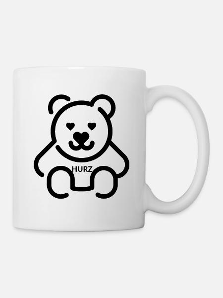 Hurzibär LSNLBT - Tasse - Weiß
