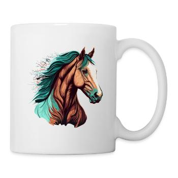 Stunning Horse Head Artwork - Mug - white - Right