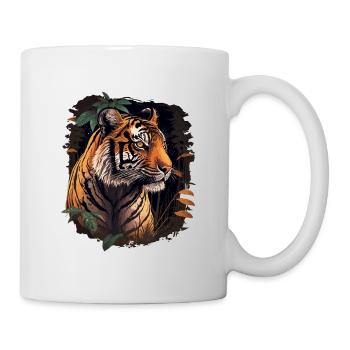 Portrait of Tiger - Mug - white - Right