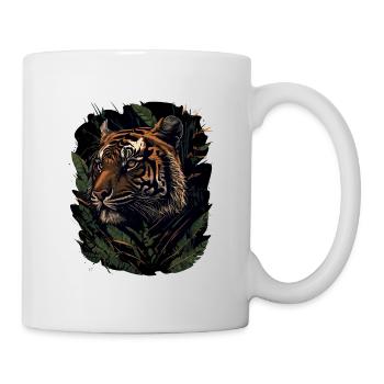 Tiger Lurking in the Jungle - Mug - white - Right