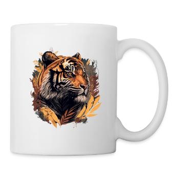 Tigre de l’Inde - Mug blanc - blanc - Droite