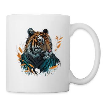 Tiger Design - Mug - white - Right