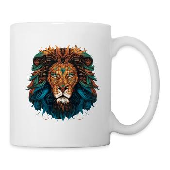 Mandala Lion - Mug - white - Right