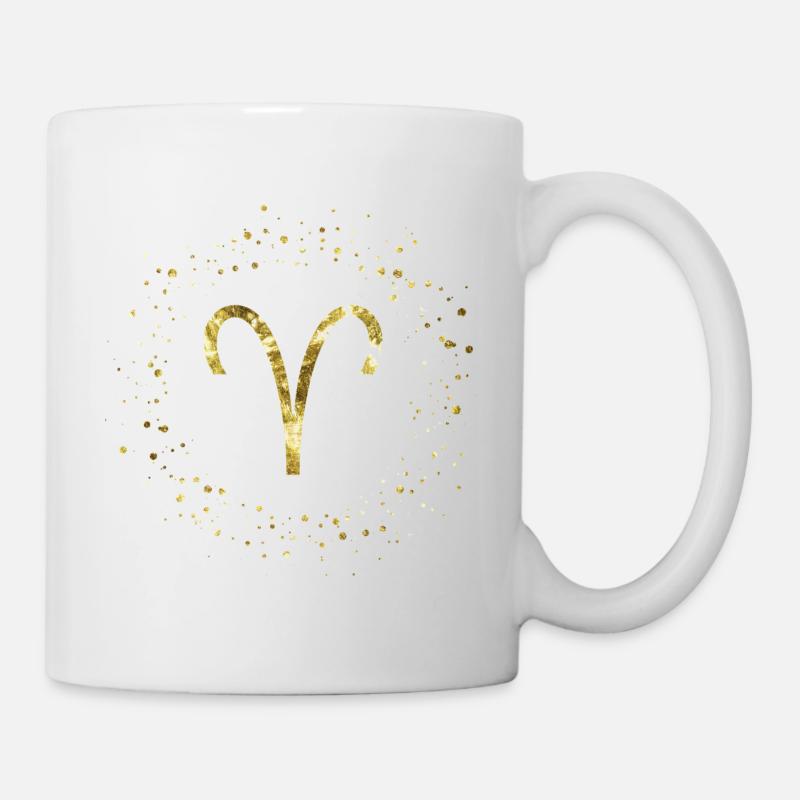 Widder Sternzeichen - Tasse - Weiß