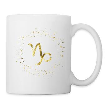 Capricorn Zodiac Sign - Mug - white - Right