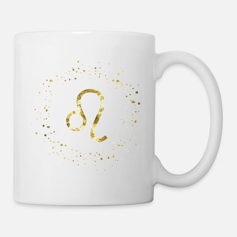 Löwe Sternzeichen - Tasse - Weiß
