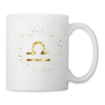 Waage Sternzeichen - Tasse - Weiß - Rechts