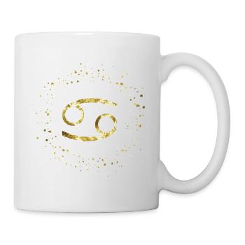 Krebs Sternzeichen - Tasse - Weiß - Rechts