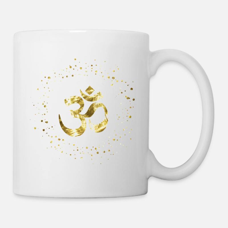 Om - Mug blanc - blanc
