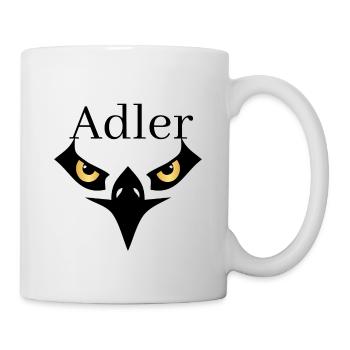 Adlerkopf Babykleidung Kinderkleidung - Tasse - Weiß - Rechts