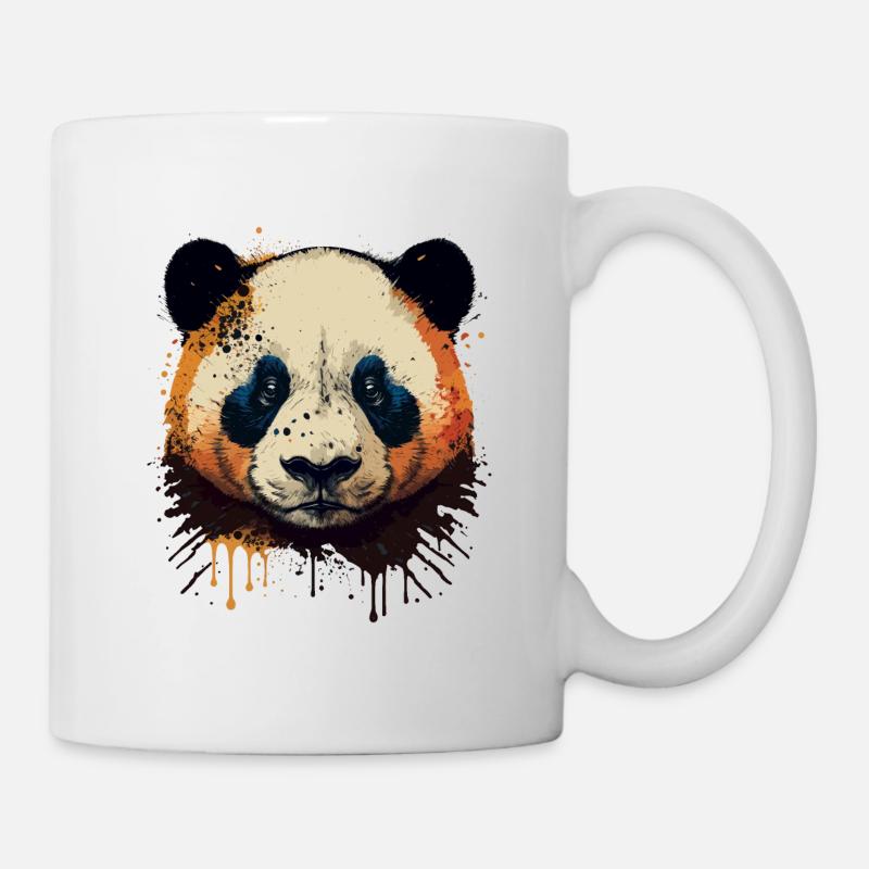 Süßer Panda - Tasse - Weiß
