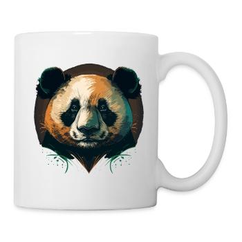 Mignonne tête de panda - Mug blanc - blanc - Droite