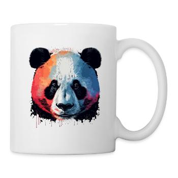 Drapeau de la France Panda - Mug blanc - blanc - Droite
