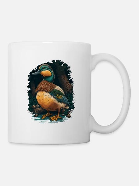 Fick im Wald - Tasse - Weiß