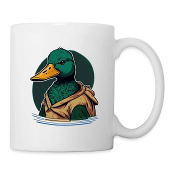 Drôle de canard - Mug blanc - blanc - Droite