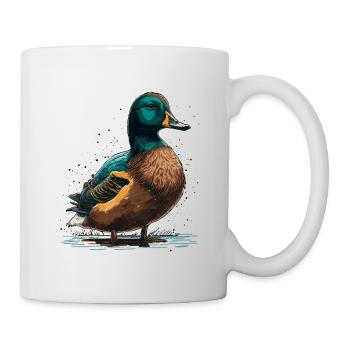 Propriétaire de canard - Mug blanc - blanc - Droite