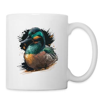 Duck Hunter Gift - Mug - white - Right