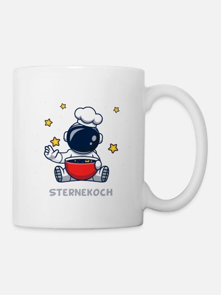 SterneKoch (Sternchen-Suppe-Edition) - Tasse - Weiß